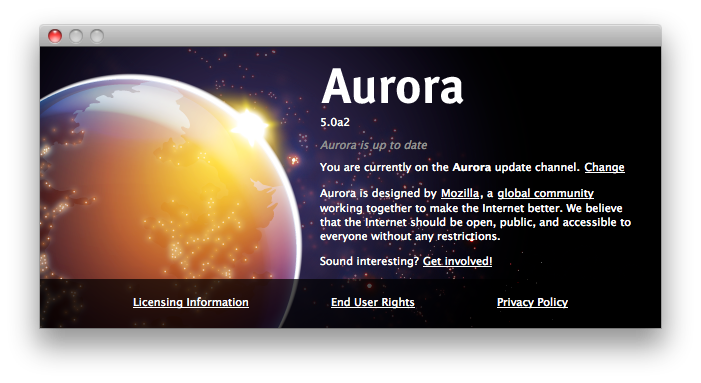 Firefox Aurora
